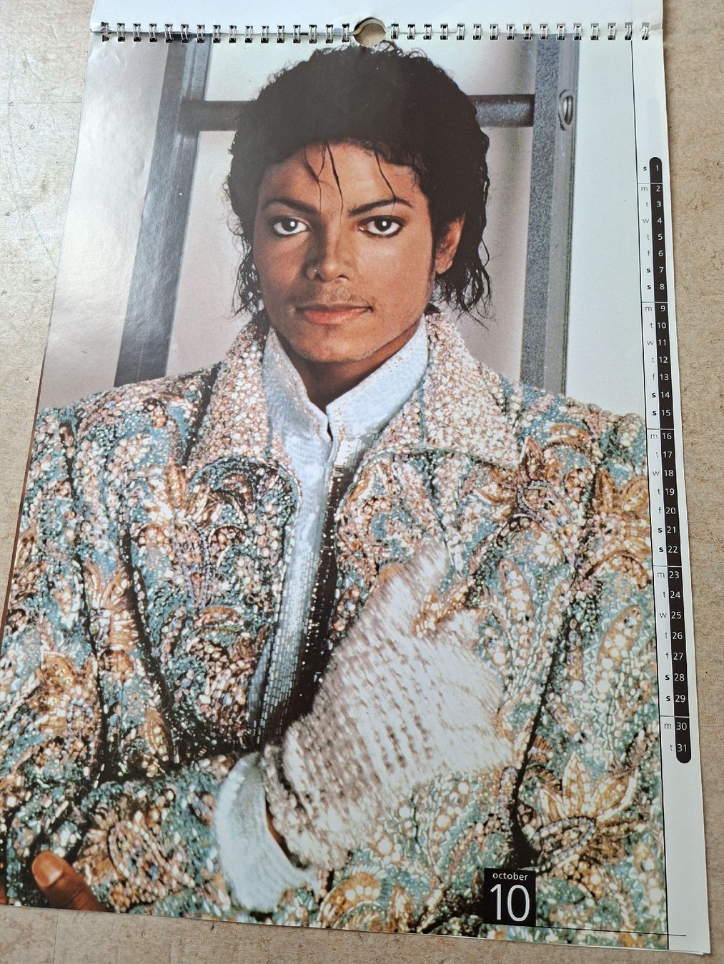 Calendari: Michael Jackson Kalender 1995, guter Zustand – Usato da Klingnau venduto da vollmond36 3