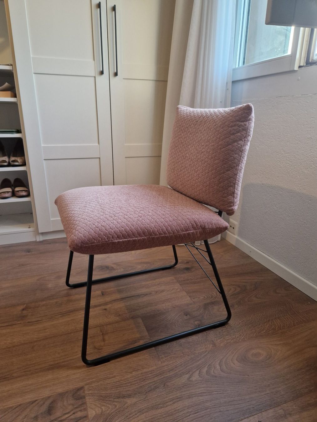 Stühle: Stuhl von Möbitec, gekuaft bei Möbel Egger - Rosa – Gebraucht aus Oberrüti von Cleeo