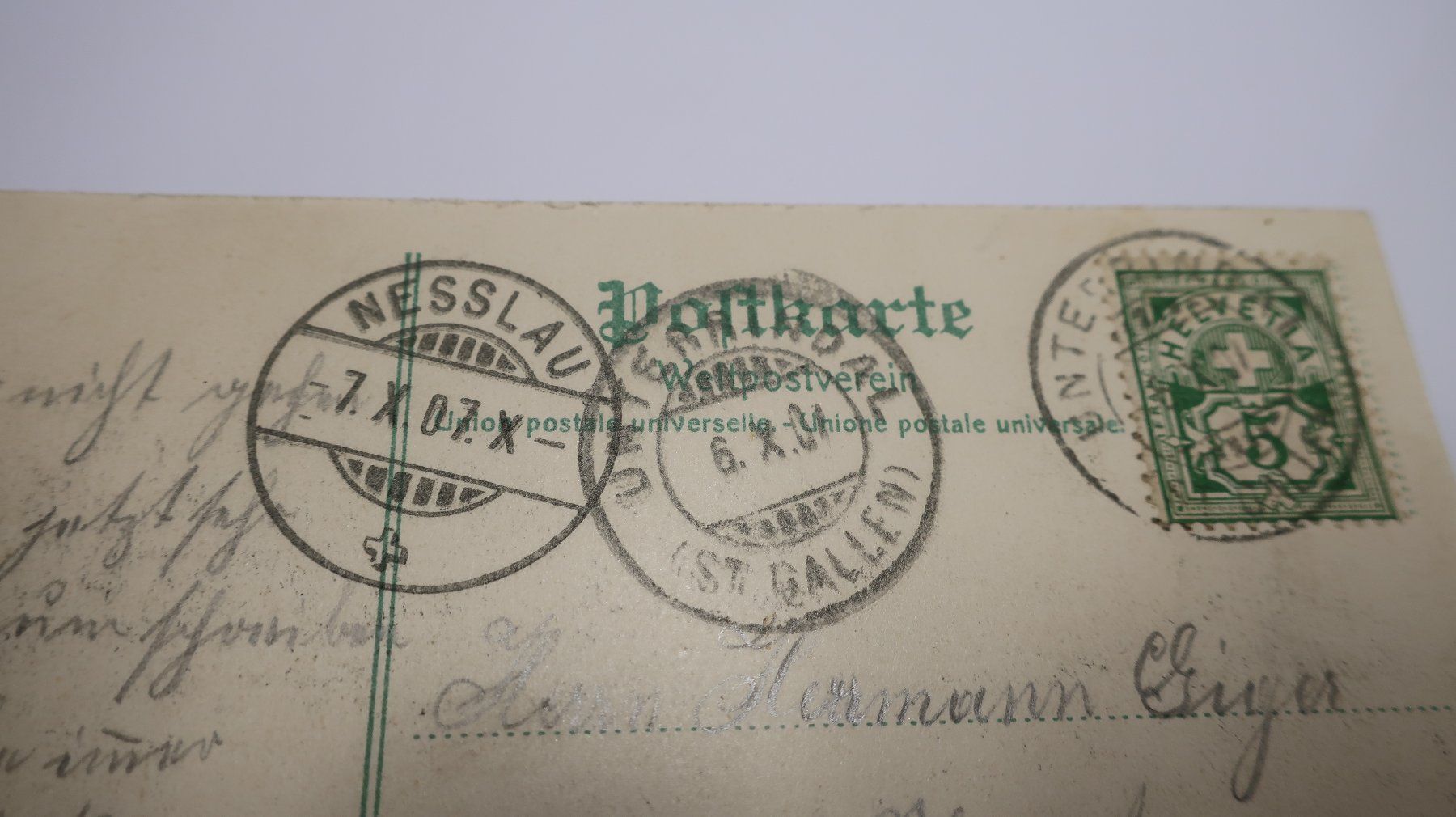 Cartes postales: St. Gallen Kathedrale 1907 – D'occasion à Cormoret par Pascalll2001 6
