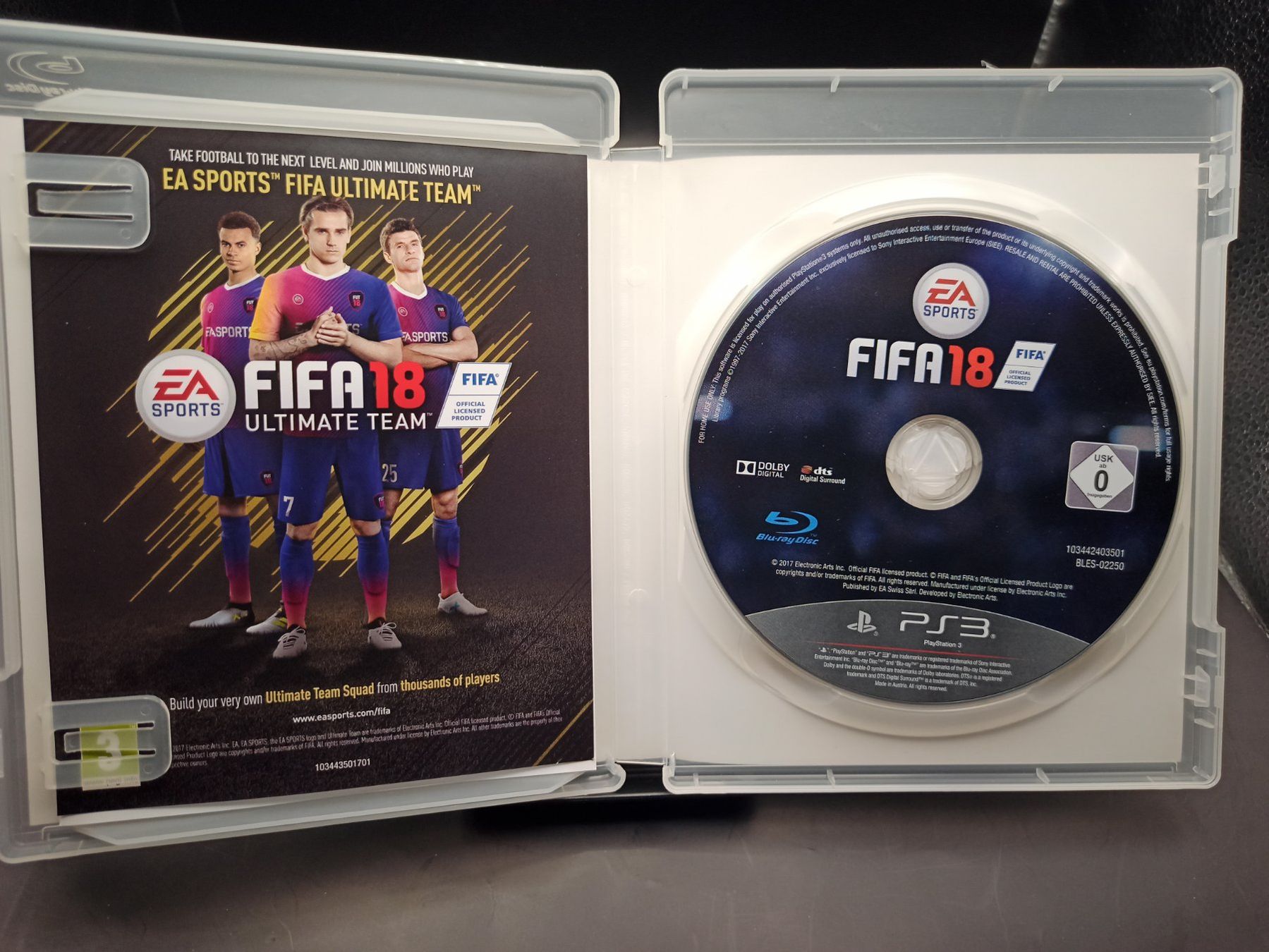 Spiele: FIFA 18: Legacy Edition PS3 - TOP – Gebraucht aus Oberweningen von mar_87mx 2