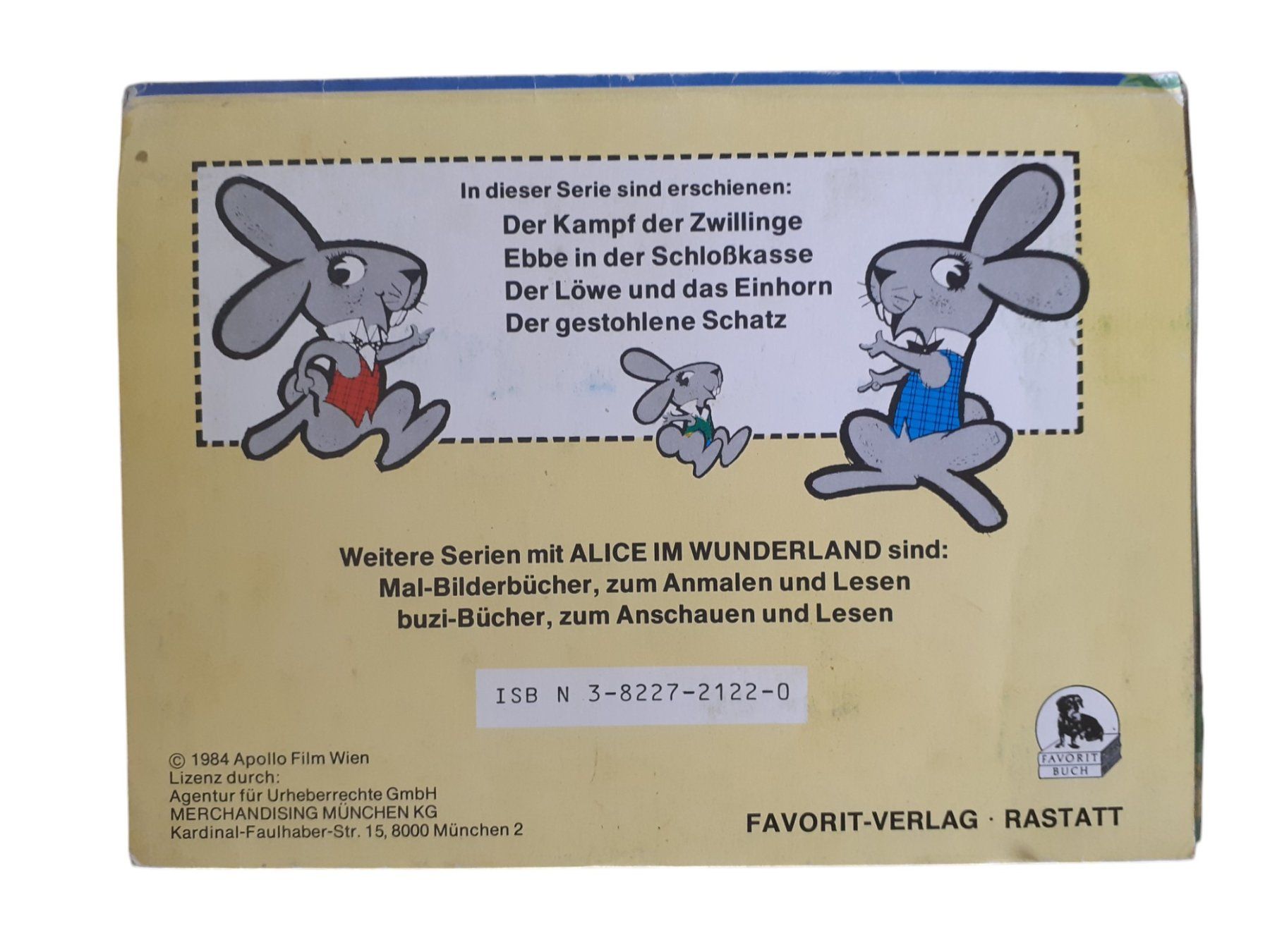 Fumetti: Alice im Wunderland 1984 - 3D Effekt – Usato da Mörschwil venduto da lindaswunderkiste 1