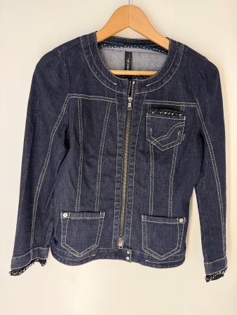Marc Cain Jeansjacke Gr. 34 (N1) - Baumwolle & Elasthan