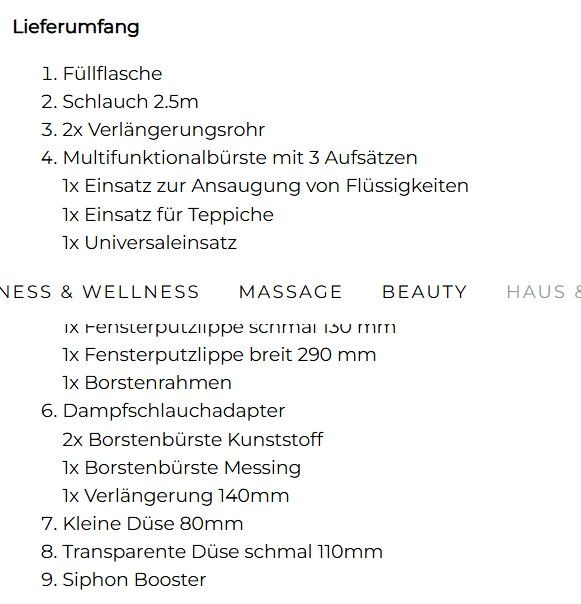 Dampfreiniger: THERMOFONTE Reinigungssystem – Neu (gemäss Beschreibung) aus Baltschieder von ctb_q8zp 5