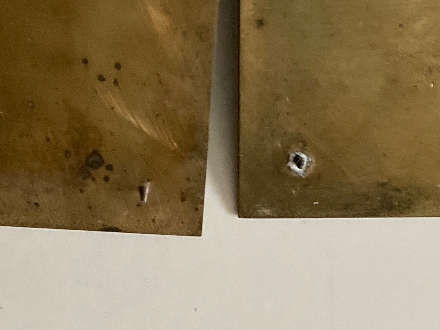 Tous les outils: 2 alte, quadratische Messing - Messplatten – D'occasion à Zürich par Chaeffeler 4