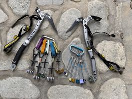 Matériel d'escalade + piolets