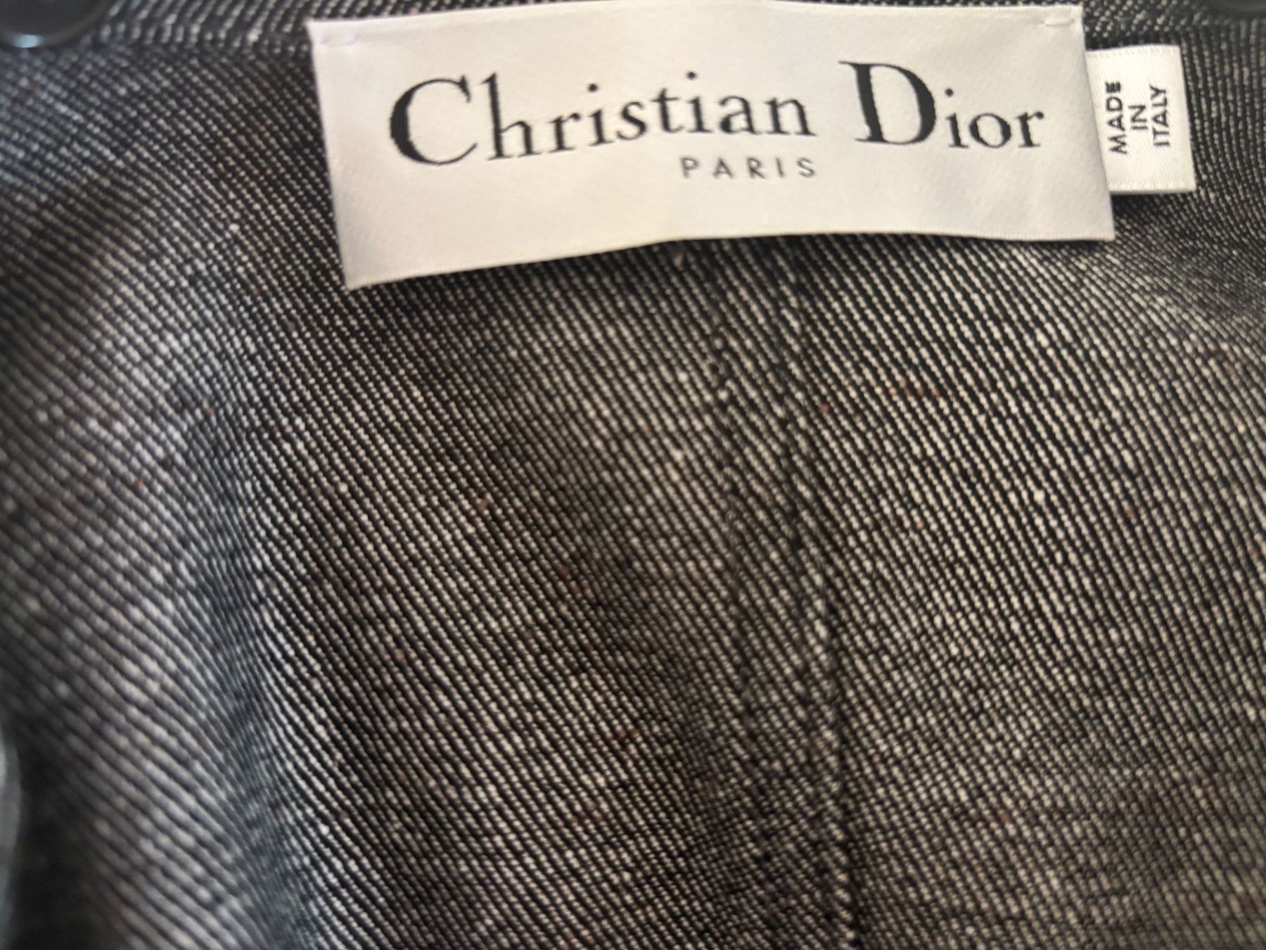 Dior Giacche: DIOR  BAR Blazer elast. denim grau 34 – Usato da Herrliberg venduto da mayfi 7