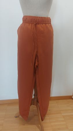 Hose, Satin, H&M, Grösse XL