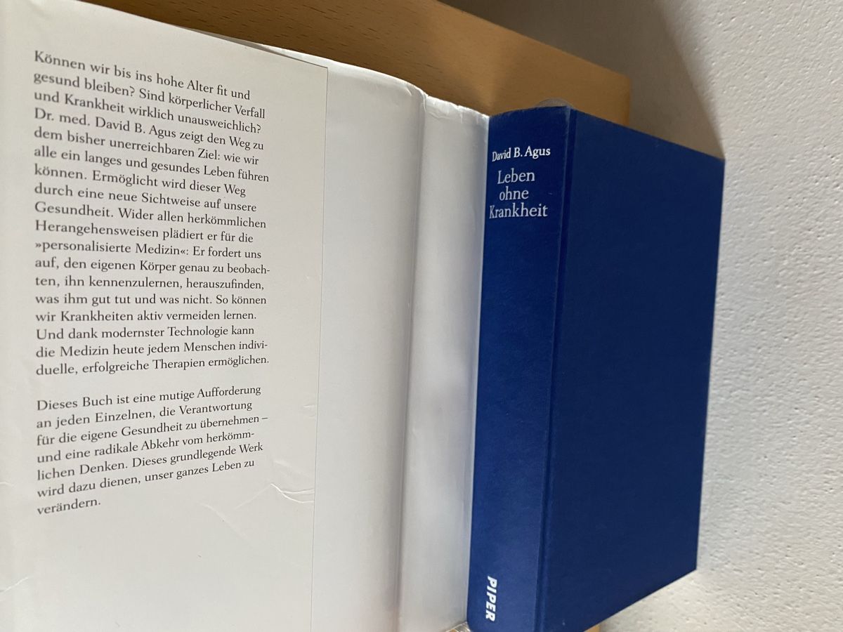 Libri: Leben ohne Krankheit - David B. Agus – Usato da Schwarzenburg venduto da Michellu 4