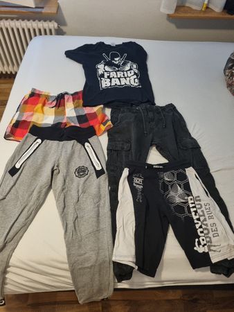Herren Kleidung Set T-Shirt Hose Shorts gemischt Grösse M/L