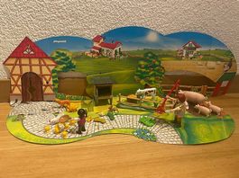 kleine Playmobil Bauernhof-Figuren-Set