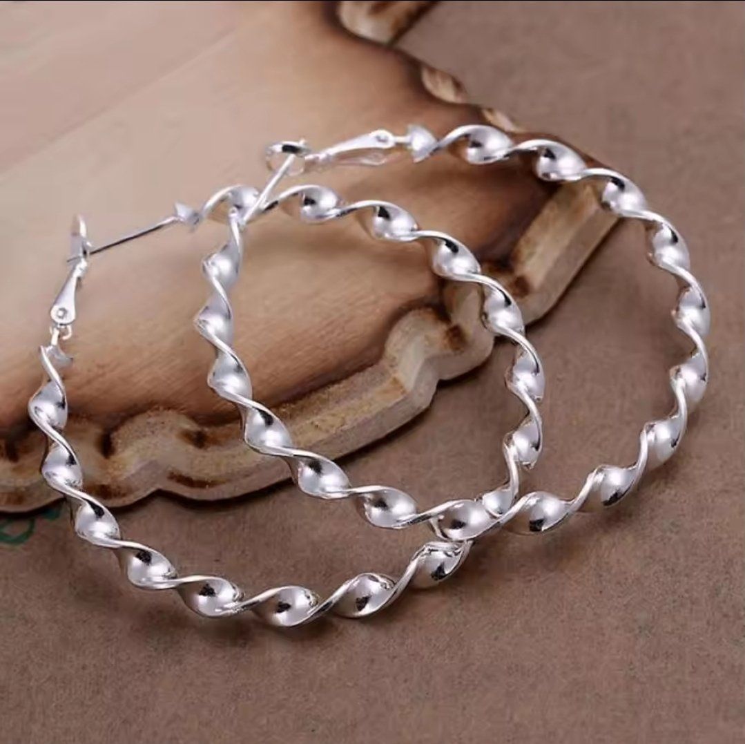 Ohrringe & -stecker: Elegante Ohrringe, 925 versilbert – Neu (gemäss Beschreibung) aus Grenchen von maretop 2