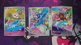 First Partner Rowlet  Popplio & Litten EN