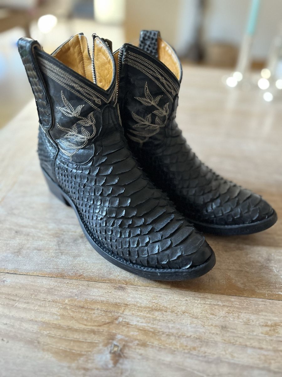 Mexicana Damenschuhe: Mexicana Schlangenleder Boots, 39, Stiefel – Gebraucht aus Zürich von Starstone