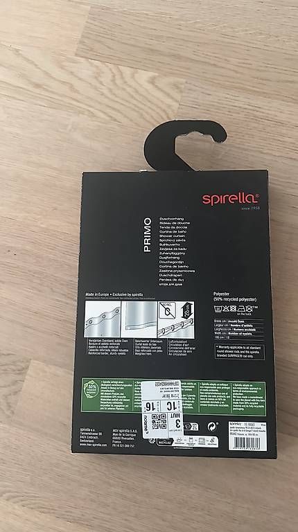 Rideaux: Originalverpackter Duschvorhang und Duschvorhangringe – D'occasion à Rheinfelden par summerwine1 1