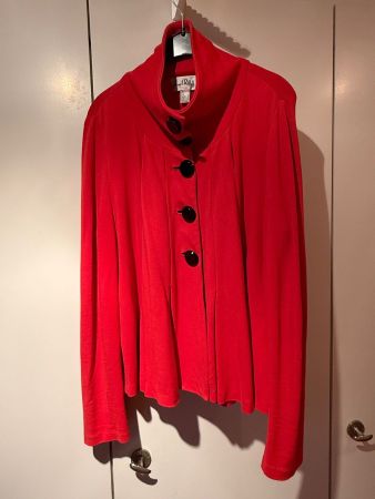 Ribkoff-Jacke in rot