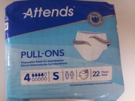 Attends Pull-Ons Einmal-Unterwäsche Grösse S 22 Stück Erwach