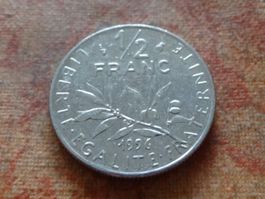 FRANCE  1/2 Franc  1996  (P)