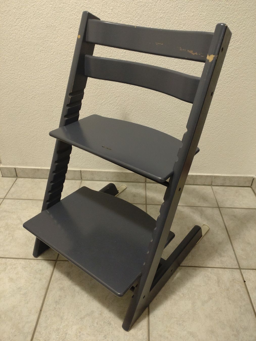 Stokke Hochstühle: Stokke Tripp Trapp Kinderstuhl, blau – Gebraucht aus Sempach von babaxx