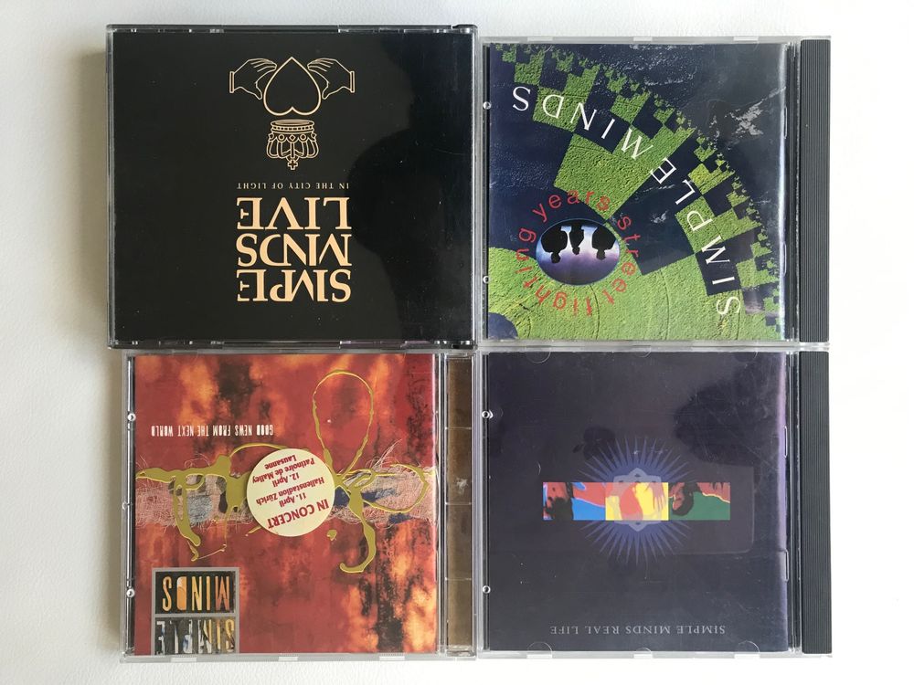 4 CD Simple Minds 80/90ern | Kaufen auf Ricardo