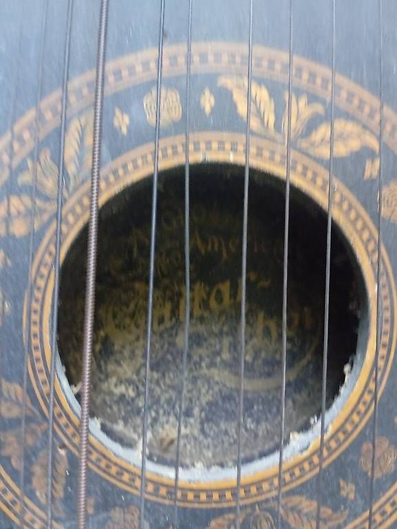 Vintage Musikinstrumente: Zither, Hackbrett – Gebraucht aus Basel von Petergunn 1
