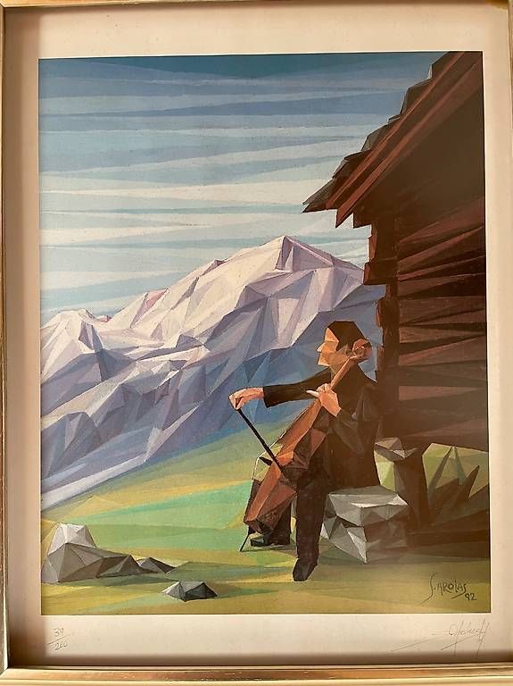 Grafiken & Lithographien: Lithographie Santiago Arolas – Gebraucht aus Sion von gege08 3