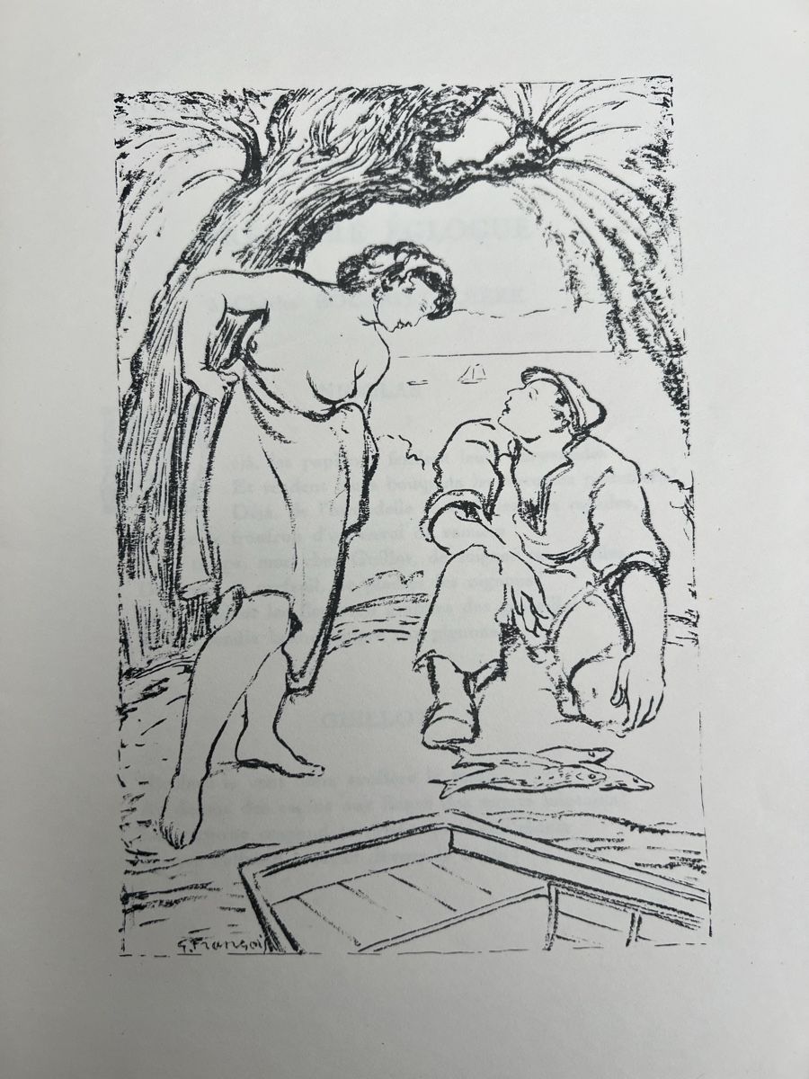 Libri: 3 Églogues, C. d'Eterrnod, dédicacé, 1946 – Usato da Savigny venduto da ron_q529 4