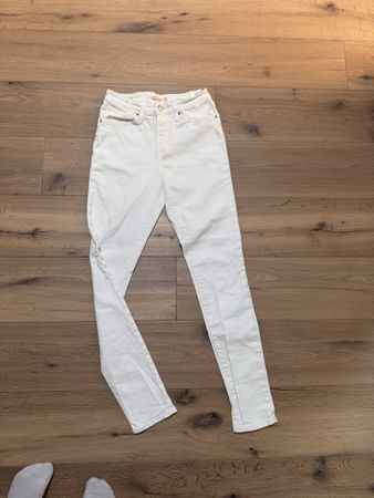 Levi's 721 High Rise Skinny, Weiss, Grösse 28, Top Zustand