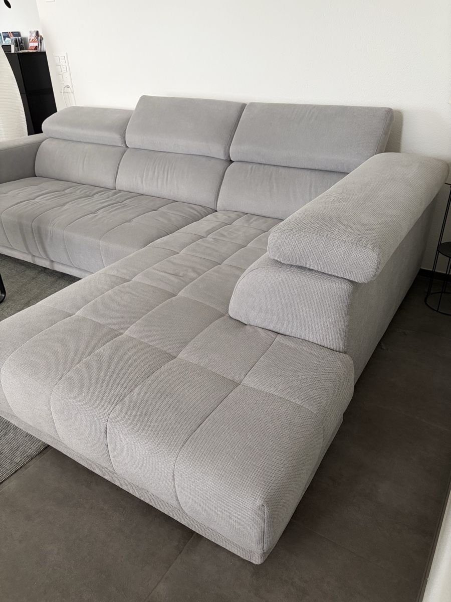 Sofas: Ecksofa Grau Stoff  – Neuf (Voir description) à Spiez par aci_jrd7 4
