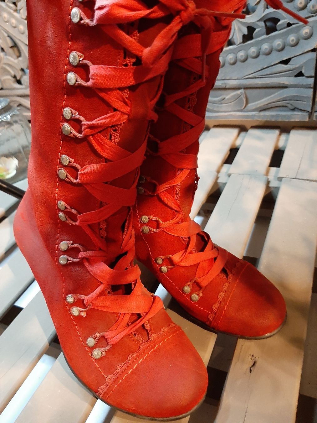 Scarpe da donna: wunderschöne BRAKO Stiefel rot 38 – Nuovo (secondo la descrizione) da Bern venduto da Preloved.Nile.4.Sale 8