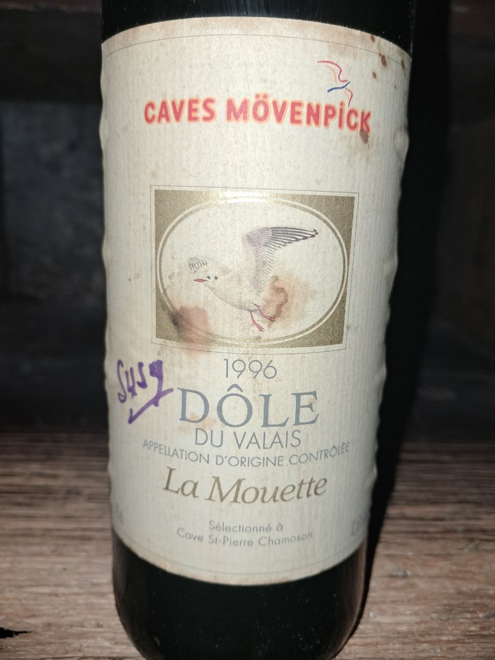 Vino: Dôle du Valais "La Mouette" 1996 – Nuovo e nell'imballaggio originale da Le locle venduto da juliensaran 1