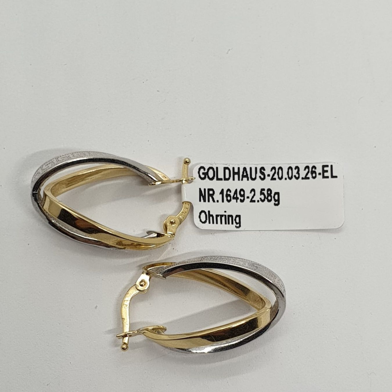 Ohrringe & -stecker: Echt 14K Gold Ohrringe – Gebraucht aus Luzern von Goldhaus-Luzern 3