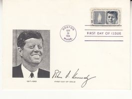 JF Kennedy FDC 1964