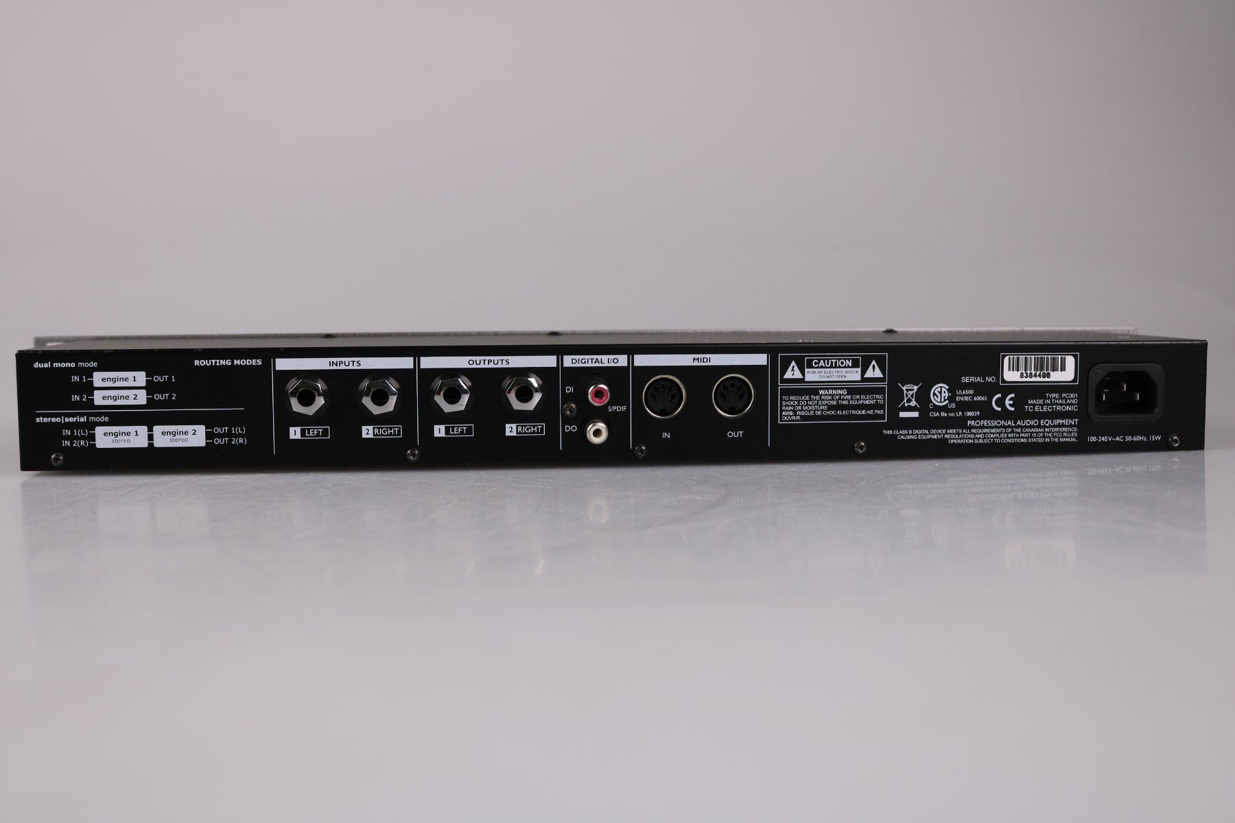 TC Electronic Equalizzatori: TC Electronic C300 Dual Stereo Gate Studio Kompressor – Nuovo (secondo la descrizione) da Volketswil venduto da brockipfannenstil 6