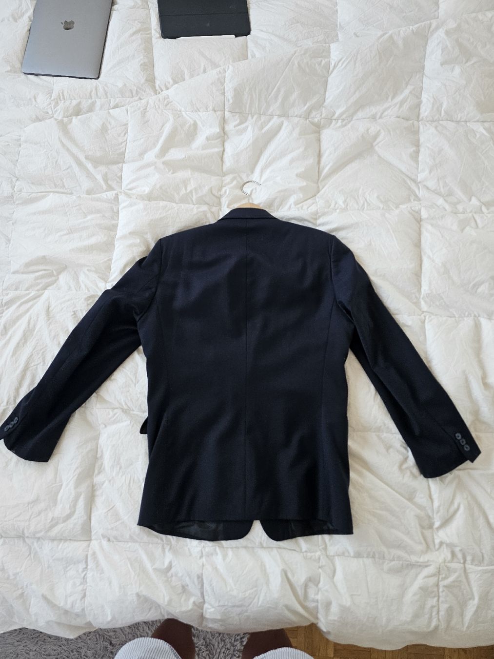 Jacken: Greiff Blazer - Navy Blue - Size 46 - Stylish and Warm – Gebraucht aus Leysin von Mr.Matthew