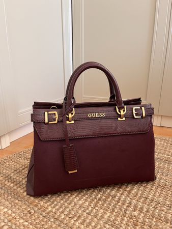 Guess Tasche Burgundy