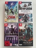 Collection jeux Nintendo Switch Zelda Ninja Gaiden Assassin
