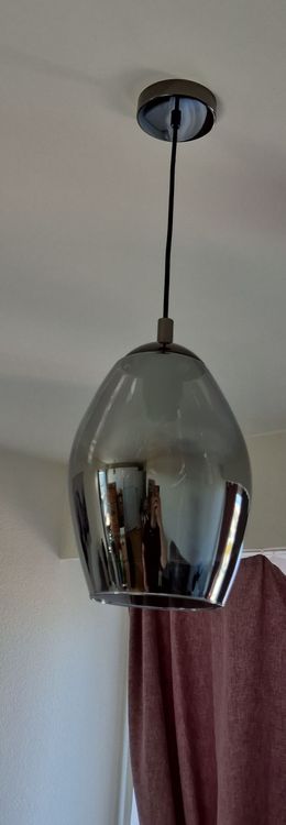 Angoily Rauchglas Lampenschirm Für G9 Pendelleuchten – 150 Mm Kugelform, Gleichmäßige Beleuchtung, Grau