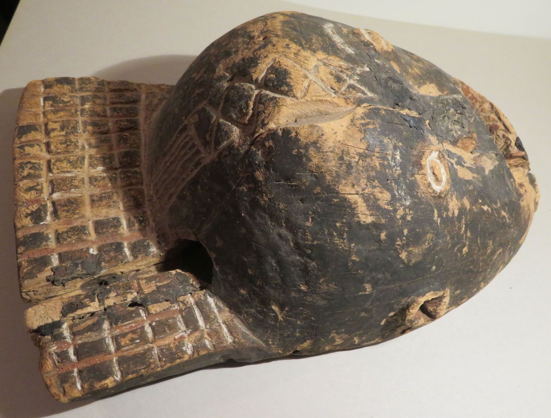 Internationale Kunst: Afrika: Mblo Portrait Maske, Holz 39cm hoch, 1930-70er-Jahre – Gebraucht aus Oberriet SG von Krishna111 8