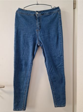 Skinny High-Waisted Jeans, XL/42