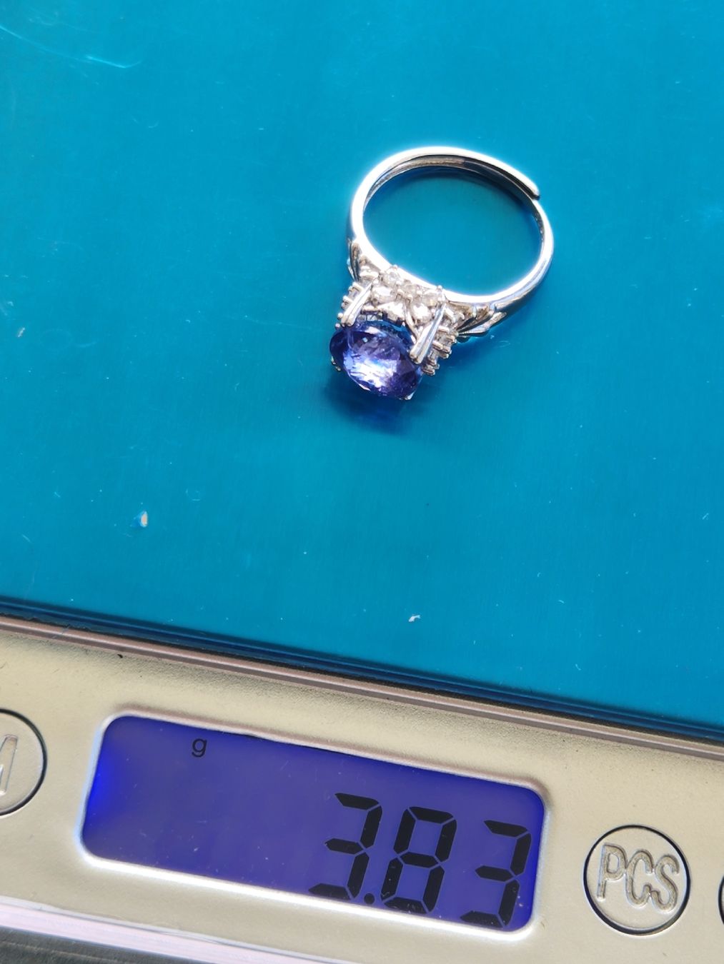 Anelli: Einzigartiger grosser Tansanit Ring, Silber 925, ca. 55 – Nuovo (secondo la descrizione) da St. Gallen venduto da GIULESGG 7