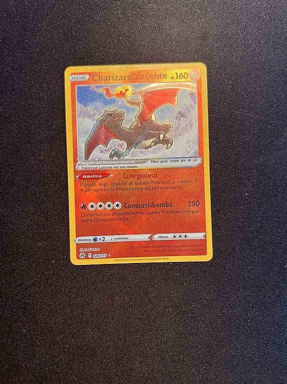 Pokémon Carte collezionabili: Charizard lucente 020/159 Pokémon ITA – Nuovo (secondo la descrizione) da Novazzano venduto da sam_l5yk
