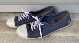 Super sneaker femme toile grise LACOSTE n.39