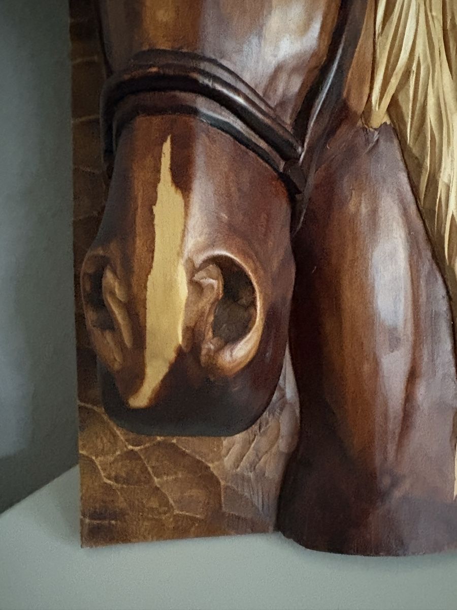 Sculture & Statue: Sculpture vintage de tête de cheval – Usato da petit lancy venduto da FerreiraLuis 4