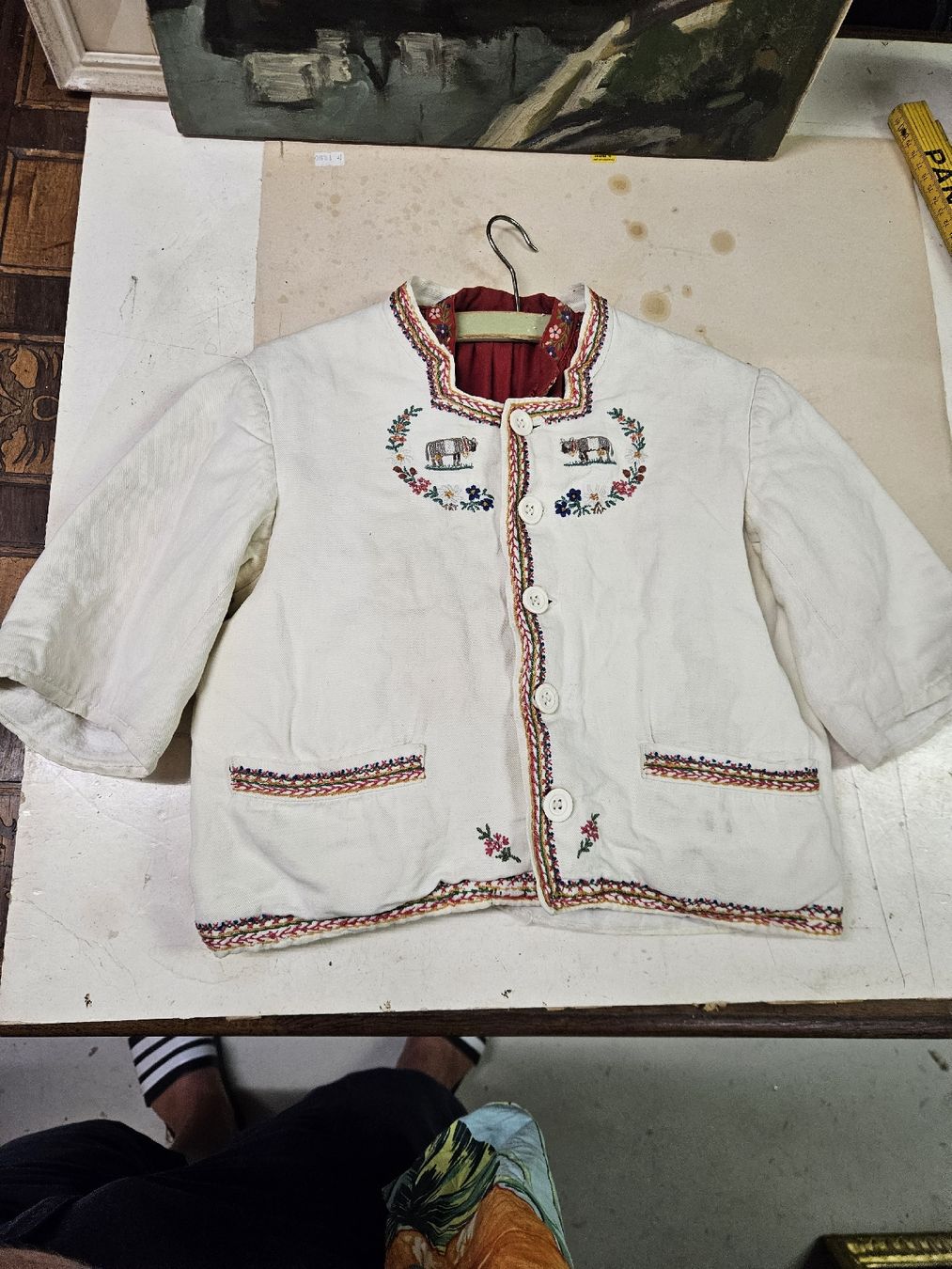 Gemälde: appenzeller gemälde tracht.? – Defekt aus Schwellbrunn von Omega-alpha 2