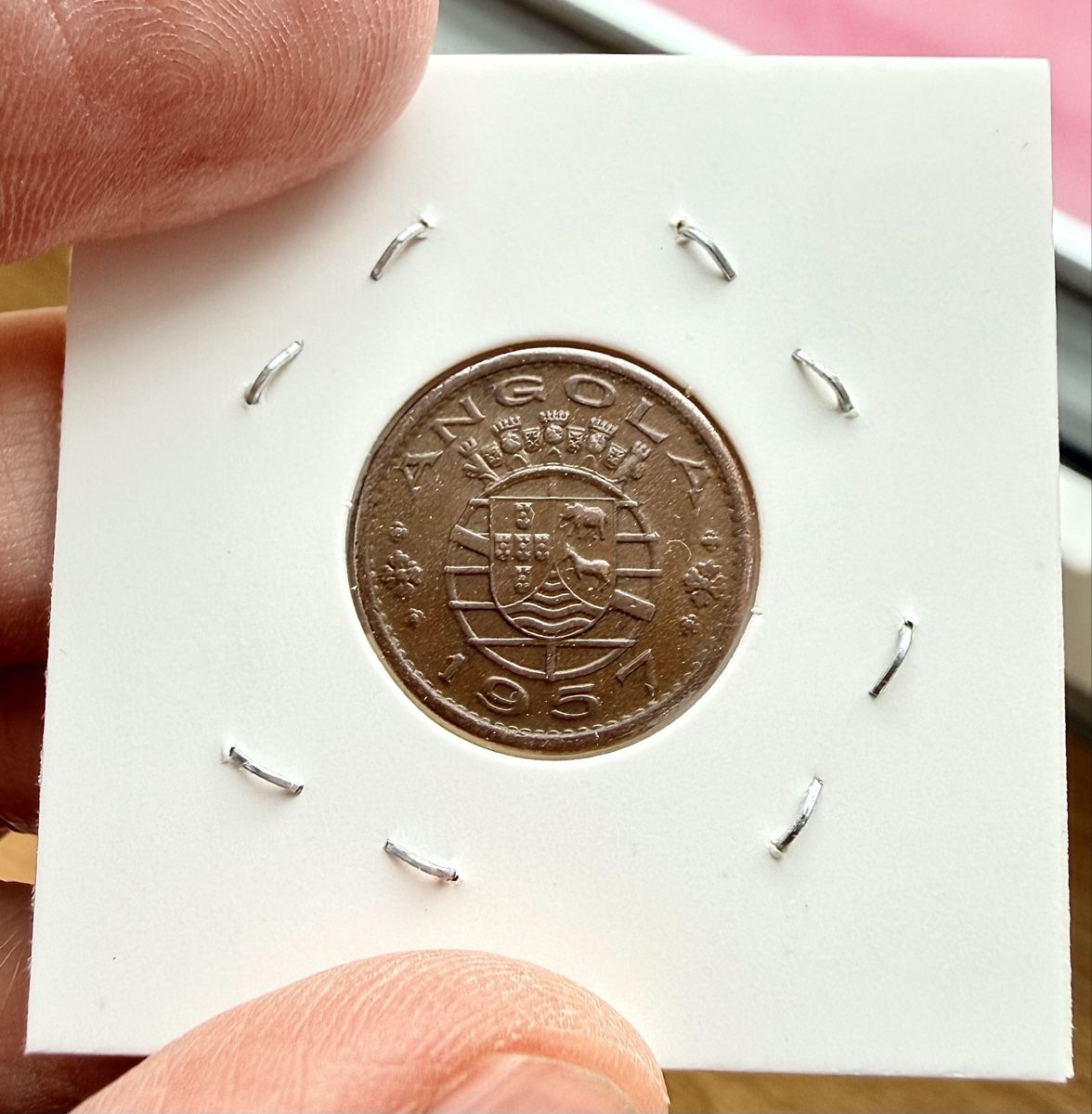 Tutti le monete: 50 Centavos Angola 1957!!! UNC!!! – Nuovo (secondo la descrizione) da Oberentfelden venduto da NunoLouro