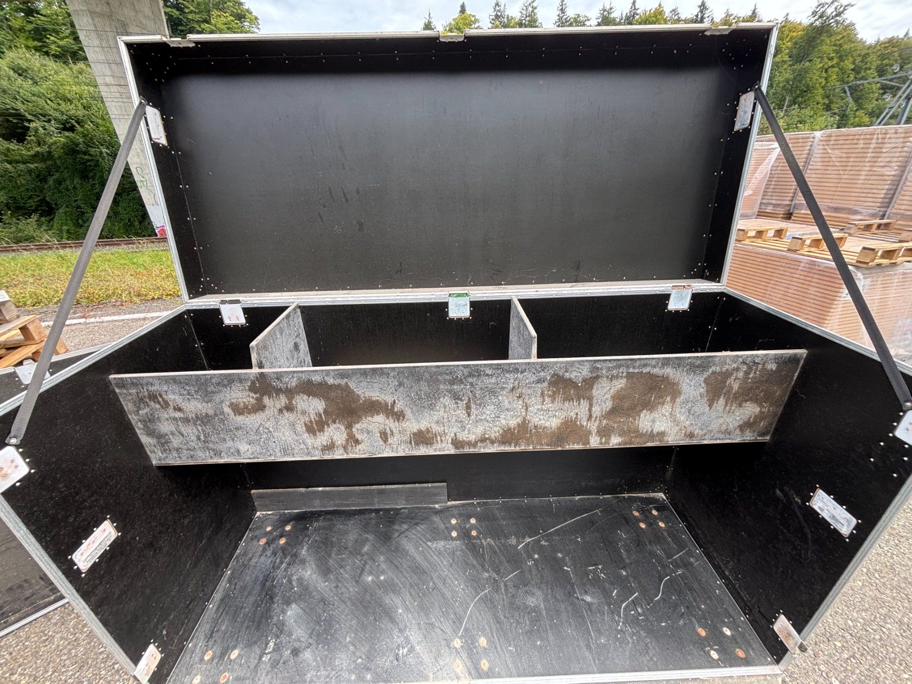 Topcase: Robuste Transportkiste / Wickinger  mit Rollen – Usato da Kemptthal venduto da strobanaturbaustoffe 1