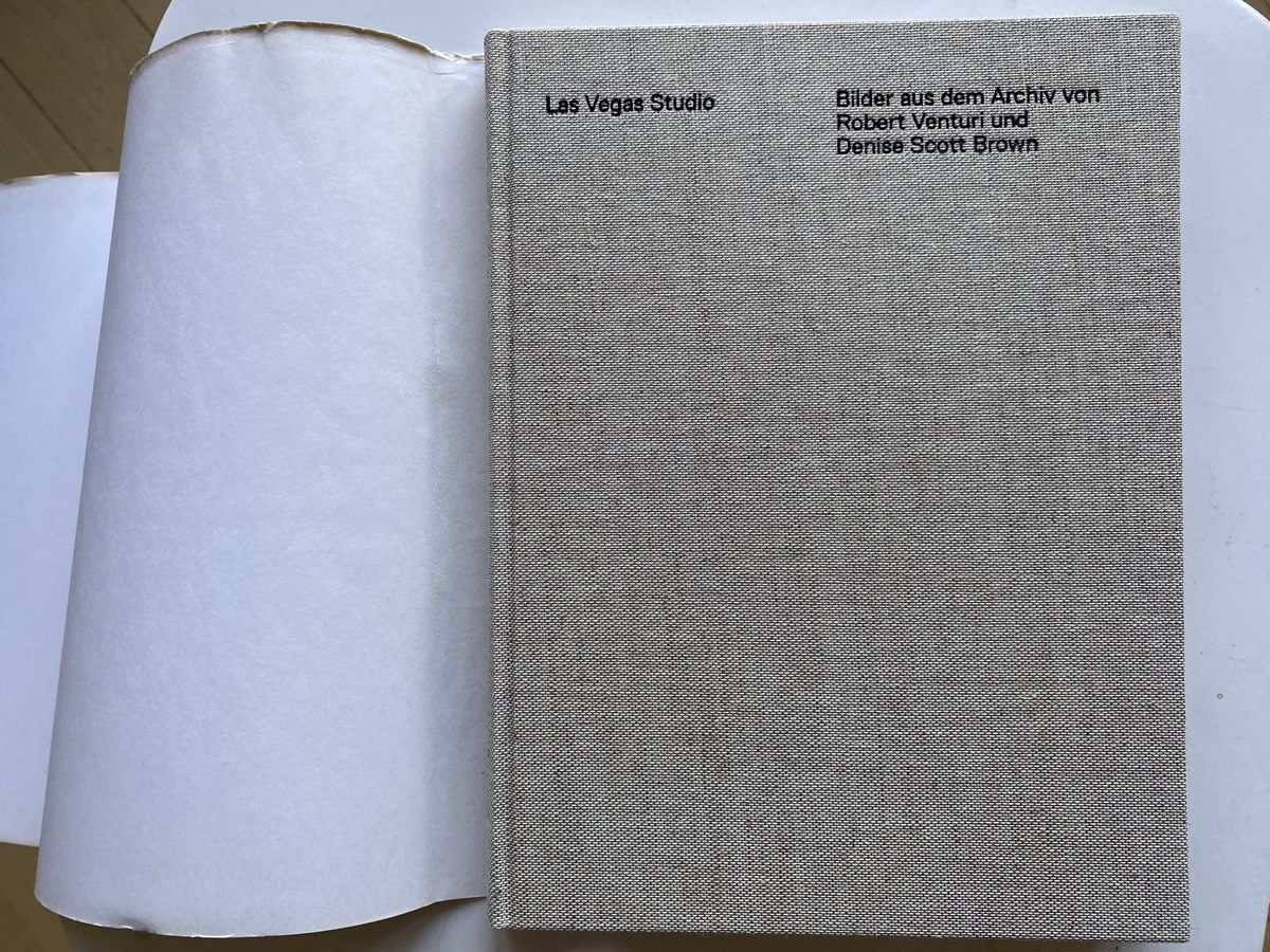 Bücher: Architektur LAS VEGAS STUDIO   BROWN VENTURI – Gebraucht aus Zürich von lesgarcons 1