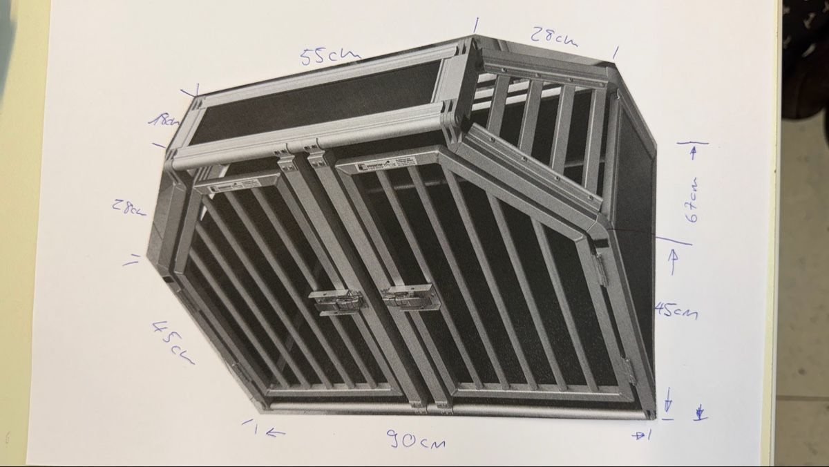 Gabbie, trasporto & Sicurezza: Auto-Hundebox – Usato da Volketswil venduto da urs-77 8