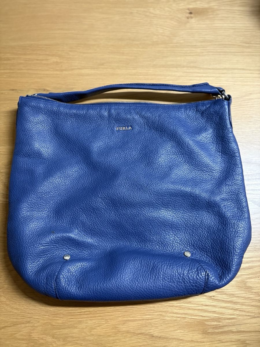 Furla Sacs femmes: Borsa Furla blu pelle  – D'occasion à S. Antonino par LIKA91