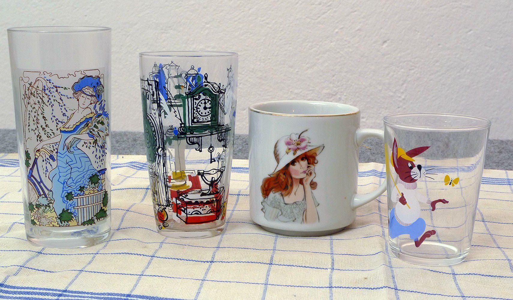 Bicchieri: 3 Gläser & 1 Tasse – Usato da Zürich venduto da nasowasX